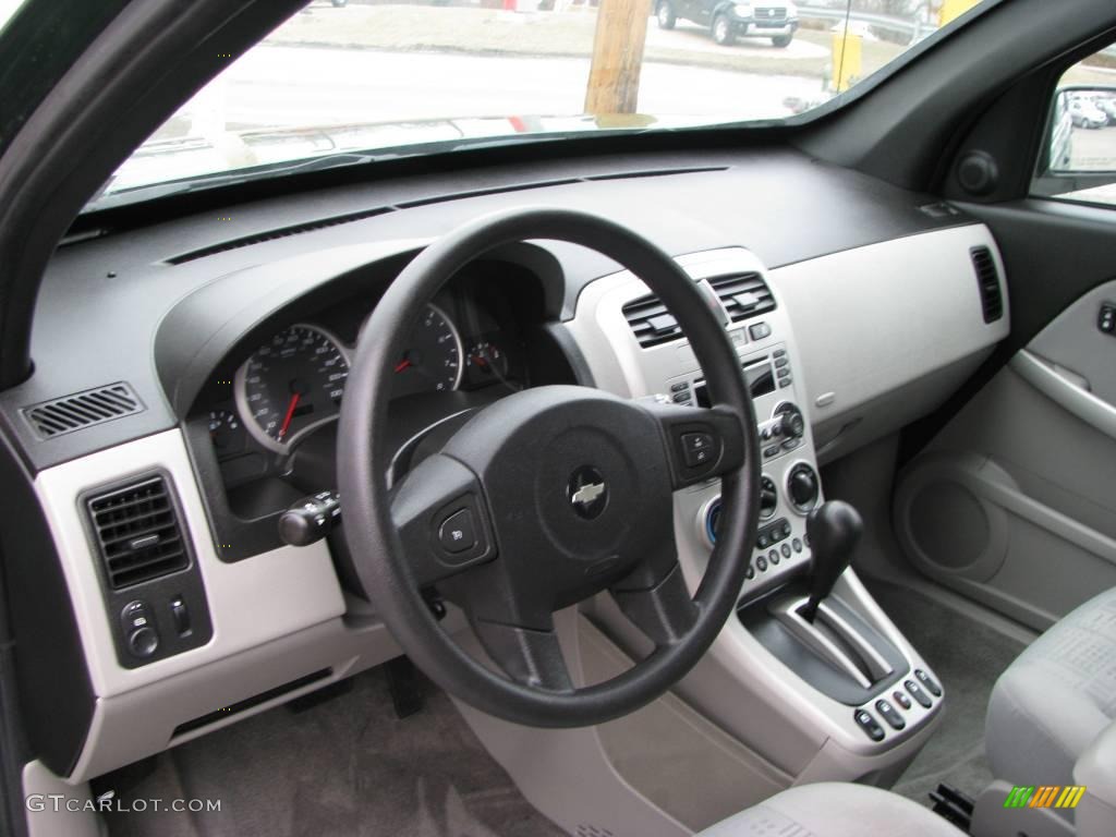 2005 Equinox LS AWD - Meander Green Metallic / Light Gray photo #8