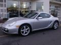 2007 Arctic Silver Metallic Porsche Cayman   photo #2