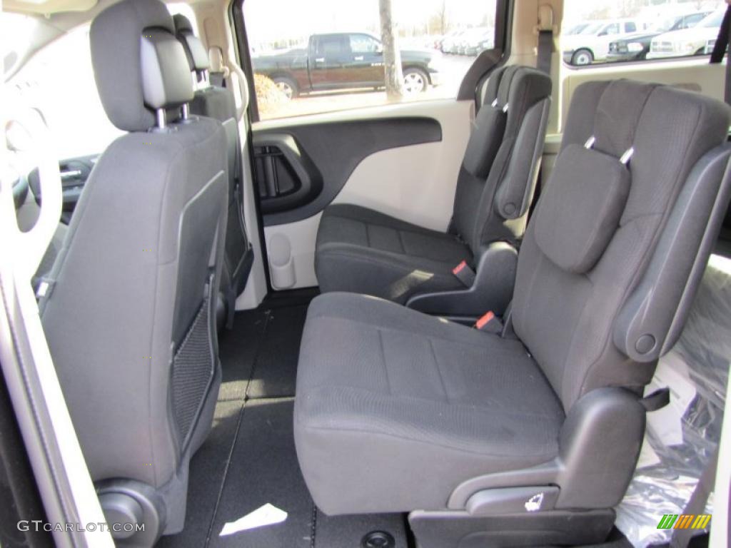 Black/Light Graystone Interior 2011 Dodge Grand Caravan Express Photo #42137339