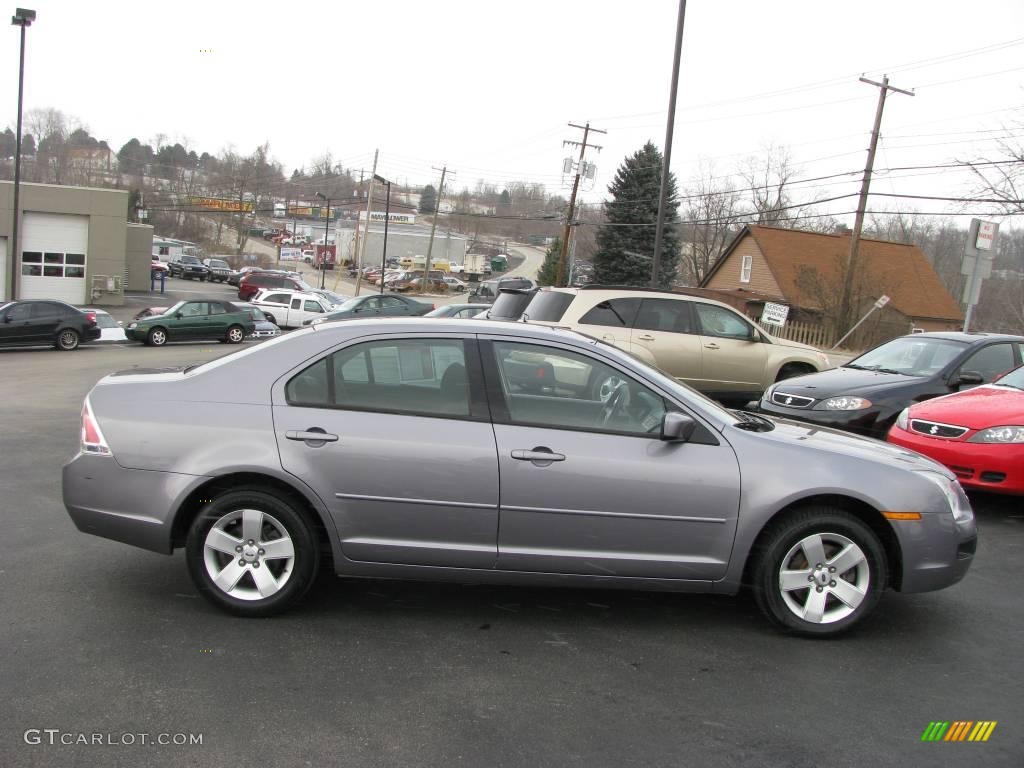 2007 Fusion SE V6 - Tungsten Grey Metallic / Charcoal Black photo #2