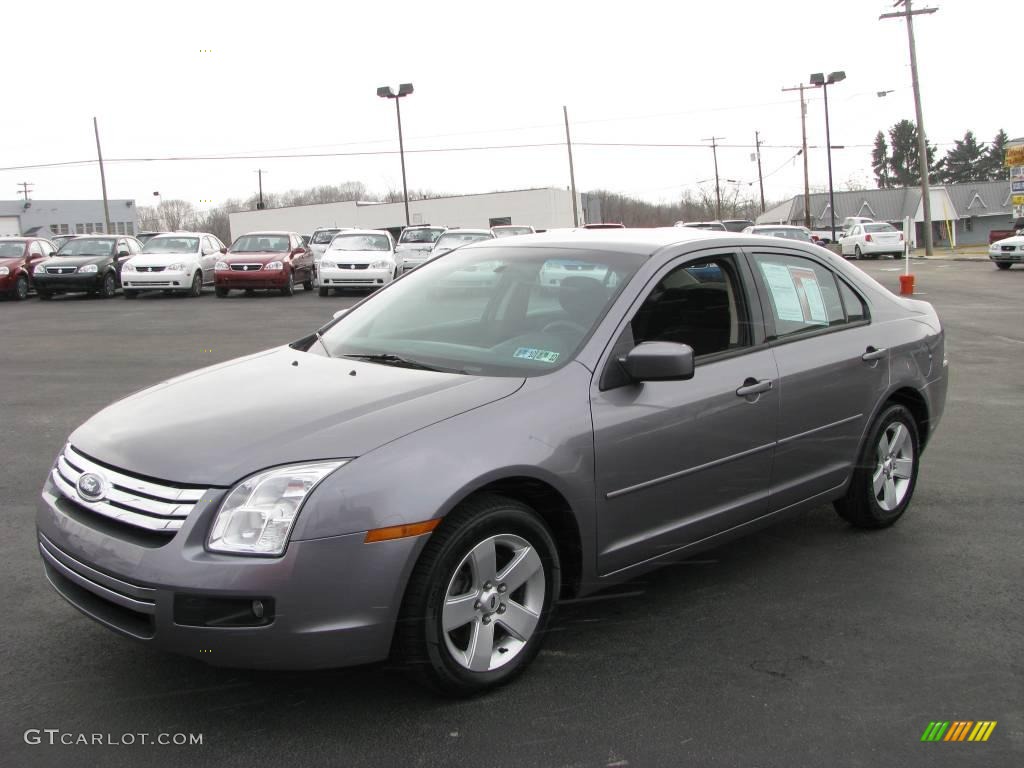 2007 Fusion SE V6 - Tungsten Grey Metallic / Charcoal Black photo #4