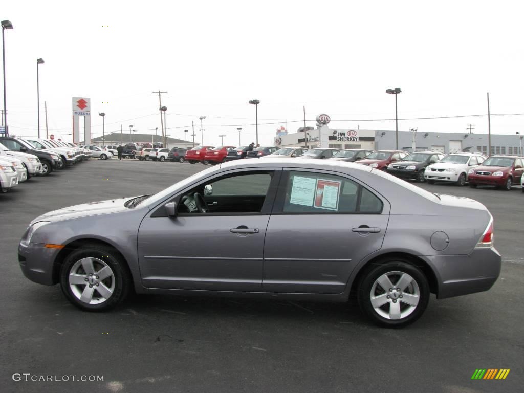 2007 Fusion SE V6 - Tungsten Grey Metallic / Charcoal Black photo #5