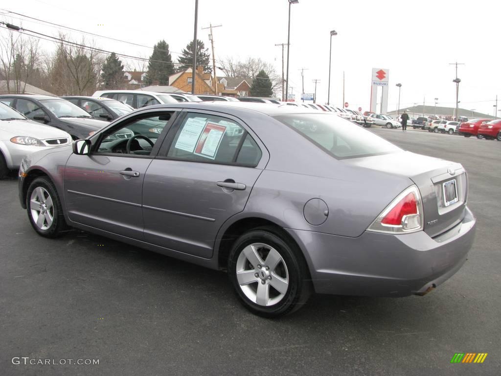 2007 Fusion SE V6 - Tungsten Grey Metallic / Charcoal Black photo #6