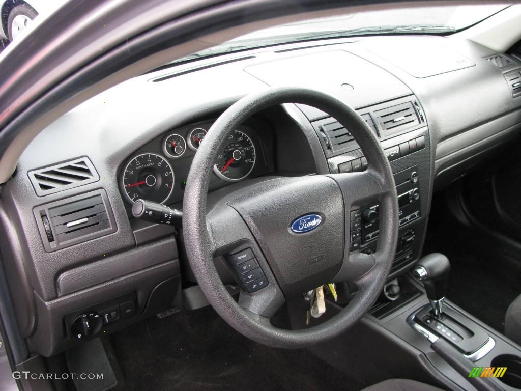 2007 Fusion SE V6 - Tungsten Grey Metallic / Charcoal Black photo #8
