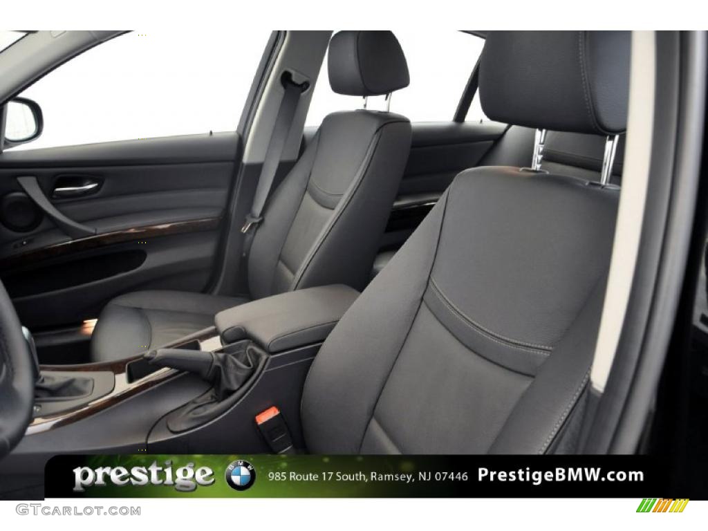 2011 3 Series 335d Sedan - Jet Black / Black photo #11