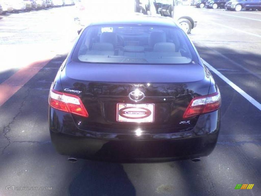 2007 Camry XLE V6 - Black / Ash photo #4