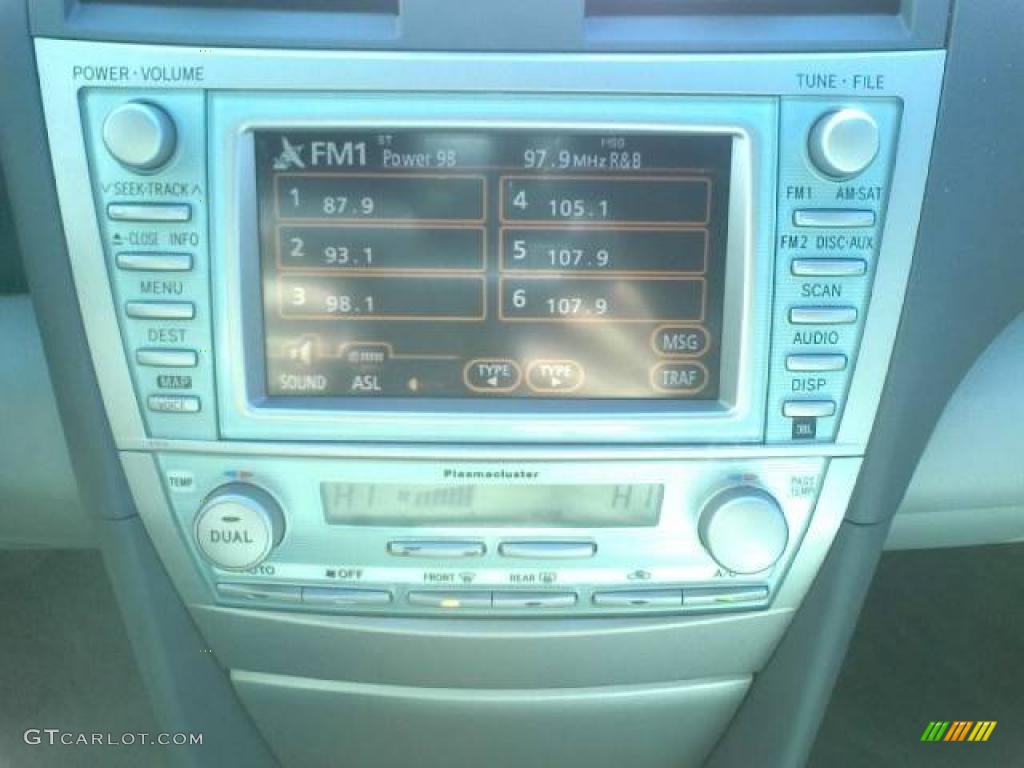 2007 Camry XLE V6 - Black / Ash photo #8