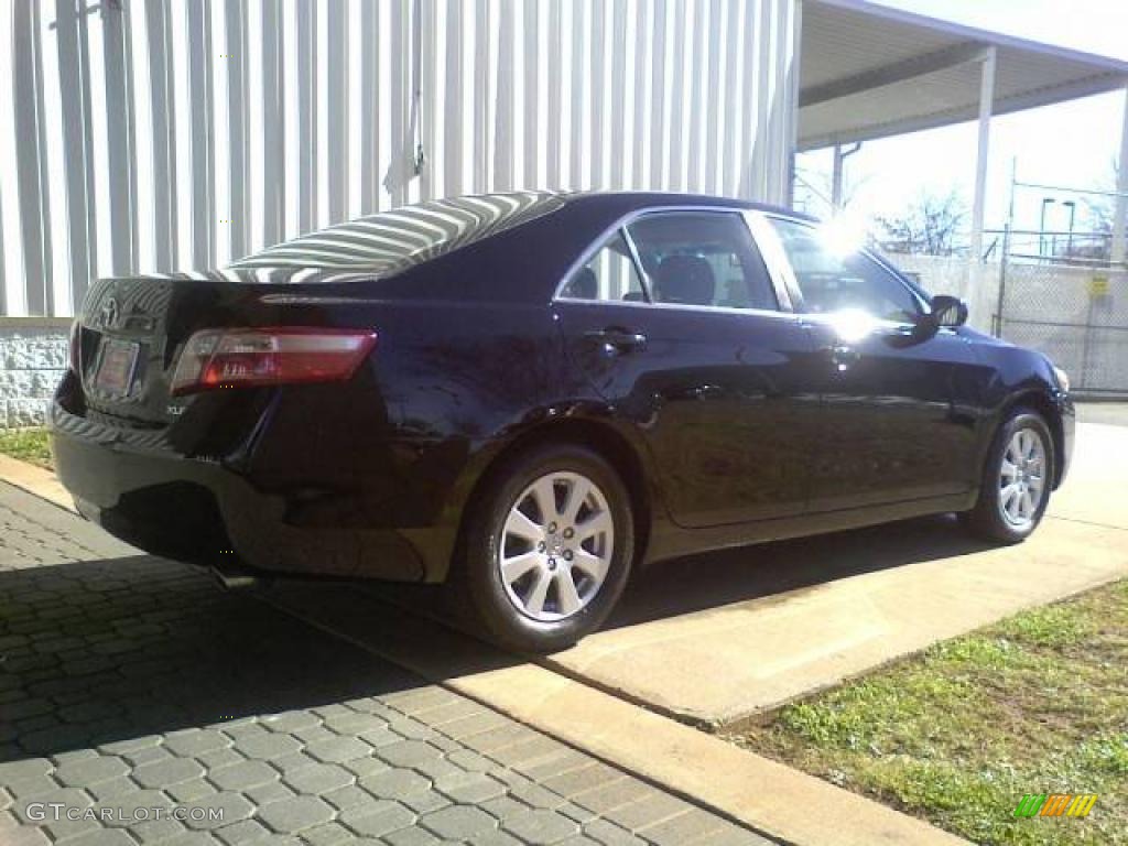 2007 Camry XLE V6 - Black / Ash photo #17