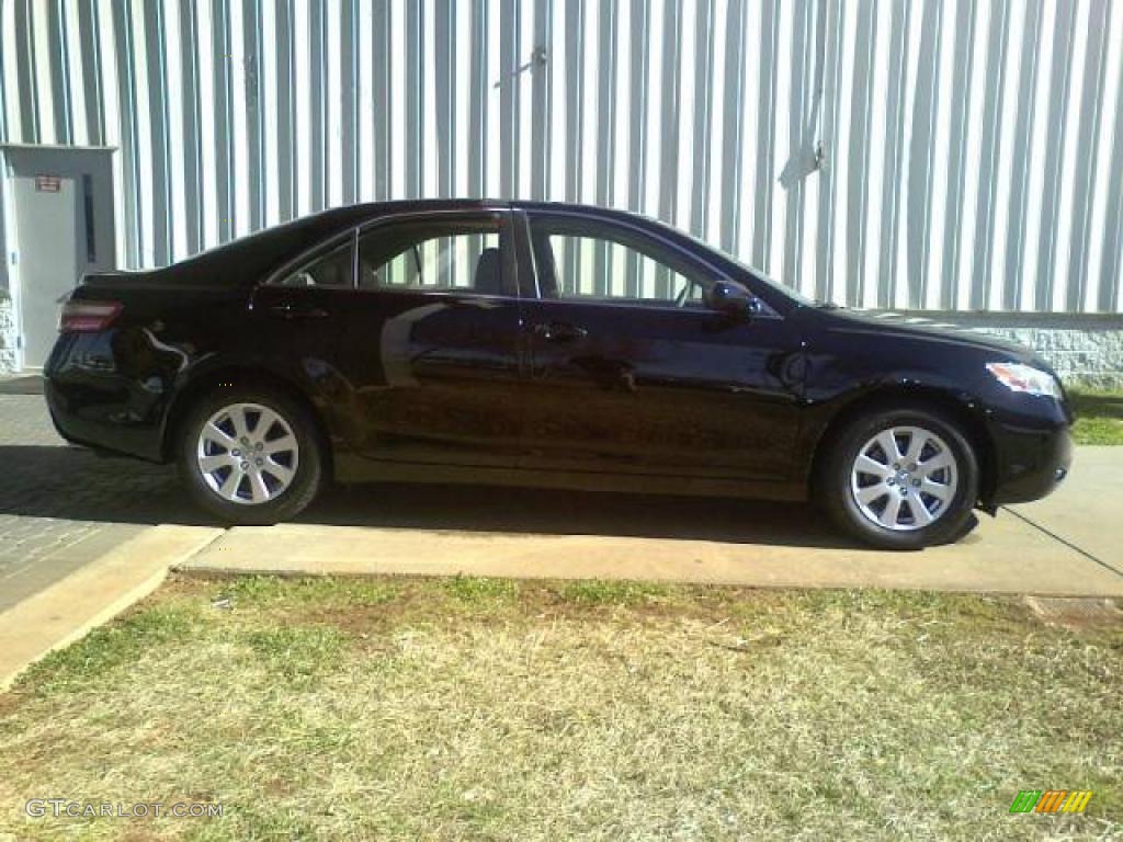 2007 Camry XLE V6 - Black / Ash photo #18