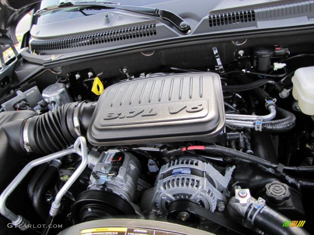 2011 Dodge Dakota Big Horn Extended Cab 3.7 Liter SOHC 12-Valve Magnum V6 Engine Photo #42139771
