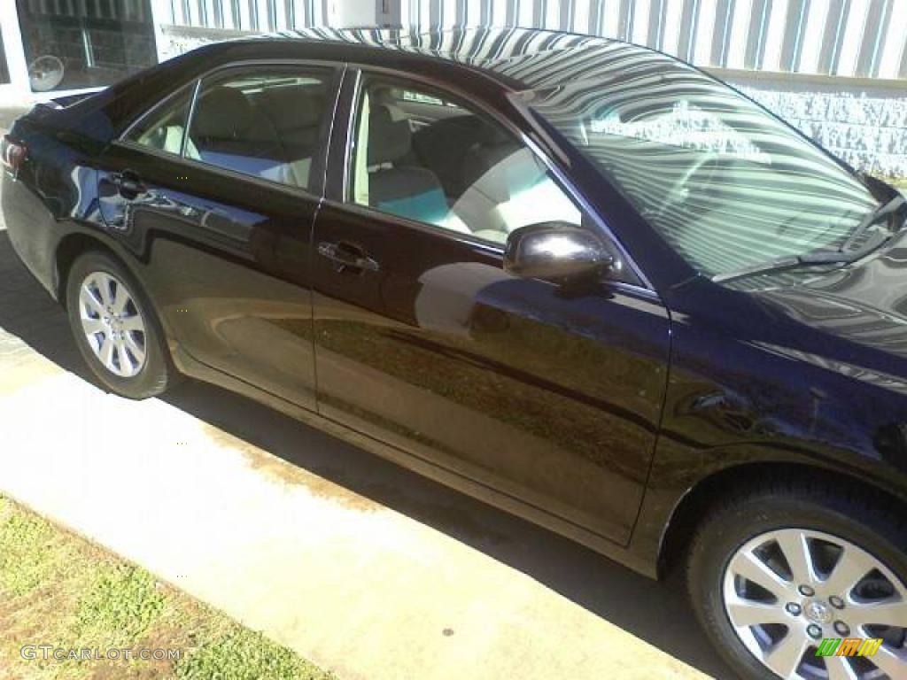 2007 Camry XLE V6 - Black / Ash photo #22