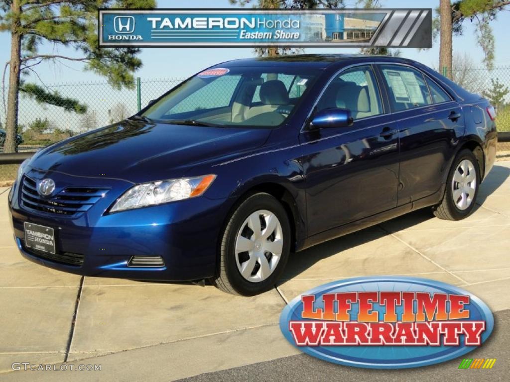 2009 Camry  - Blue Ribbon Metallic / Ash photo #1