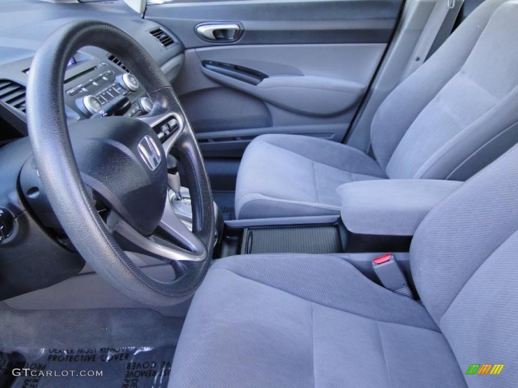 Gray Interior 2009 Honda Civic LX Sedan Photo #42141493