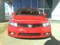 2009 Rallye Red Honda Civic Si Sedan  photo #2