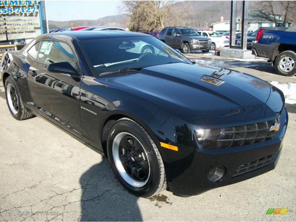 Black 2011 Chevrolet Camaro LS Coupe Exterior Photo #42141844