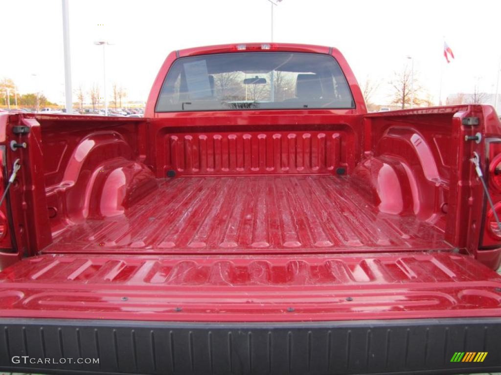 2007 Ram 1500 SLT Regular Cab 4x4 - Inferno Red Crystal Pearl / Medium Slate Gray photo #12