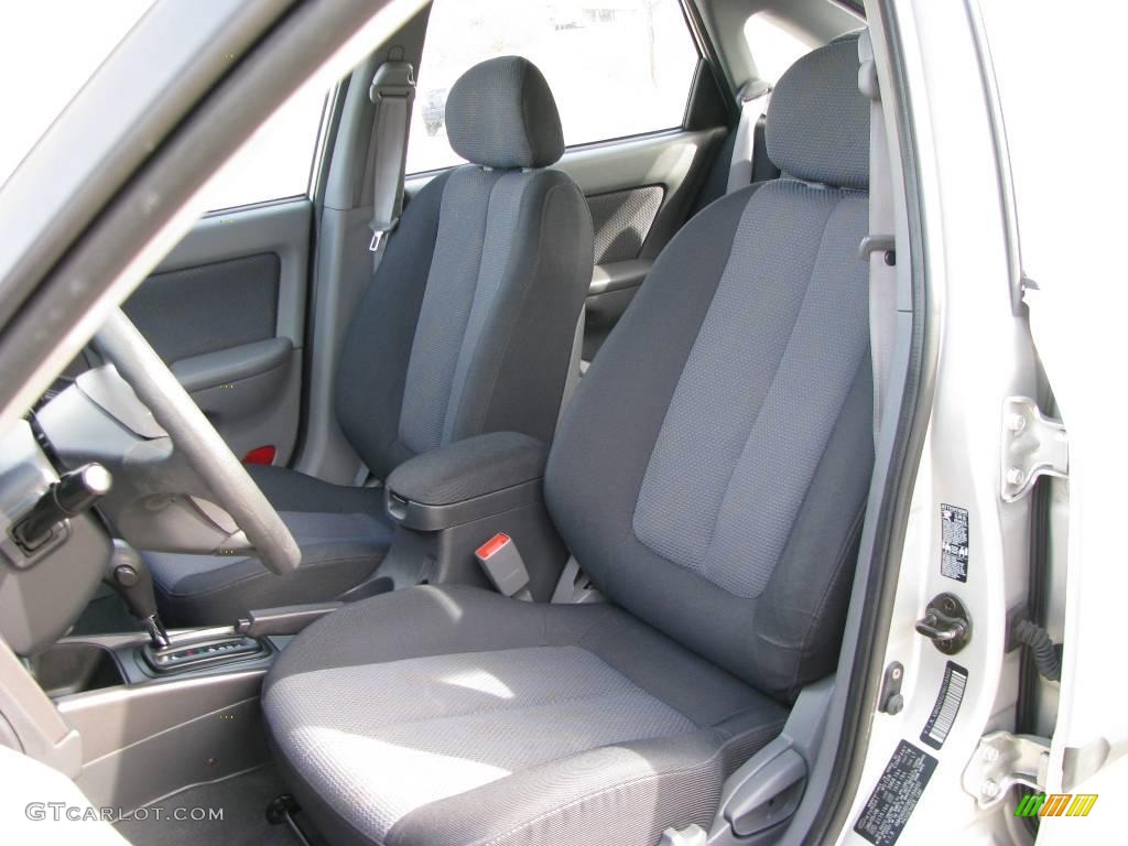 2006 Elantra GLS Hatchback - Sterling Silver / Gray photo #9