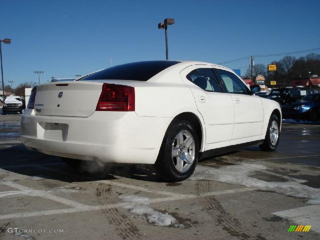 2007 Charger  - Stone White / Dark Slate Gray photo #3