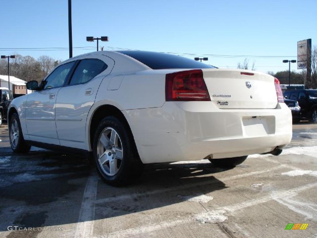 2007 Charger  - Stone White / Dark Slate Gray photo #5
