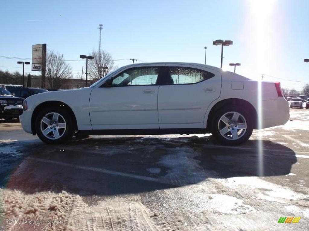 2007 Charger  - Stone White / Dark Slate Gray photo #6