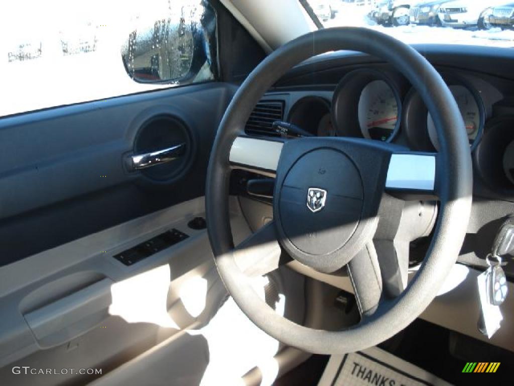 2007 Charger  - Stone White / Dark Slate Gray photo #24