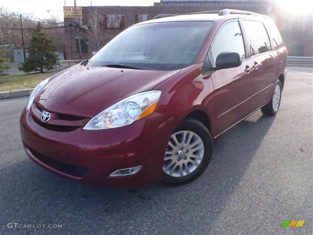 Salsa Red Pearl Toyota Sienna