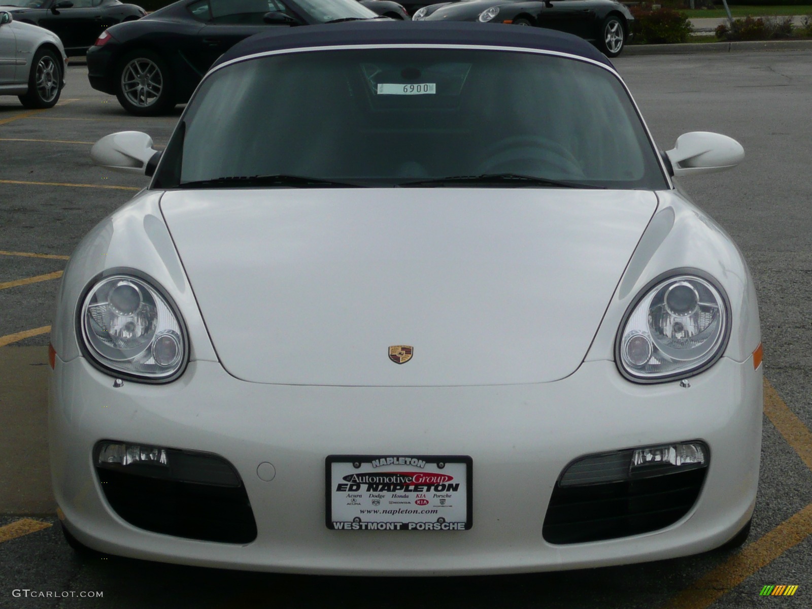 2007 Boxster  - Carrara White / Stone Grey photo #3