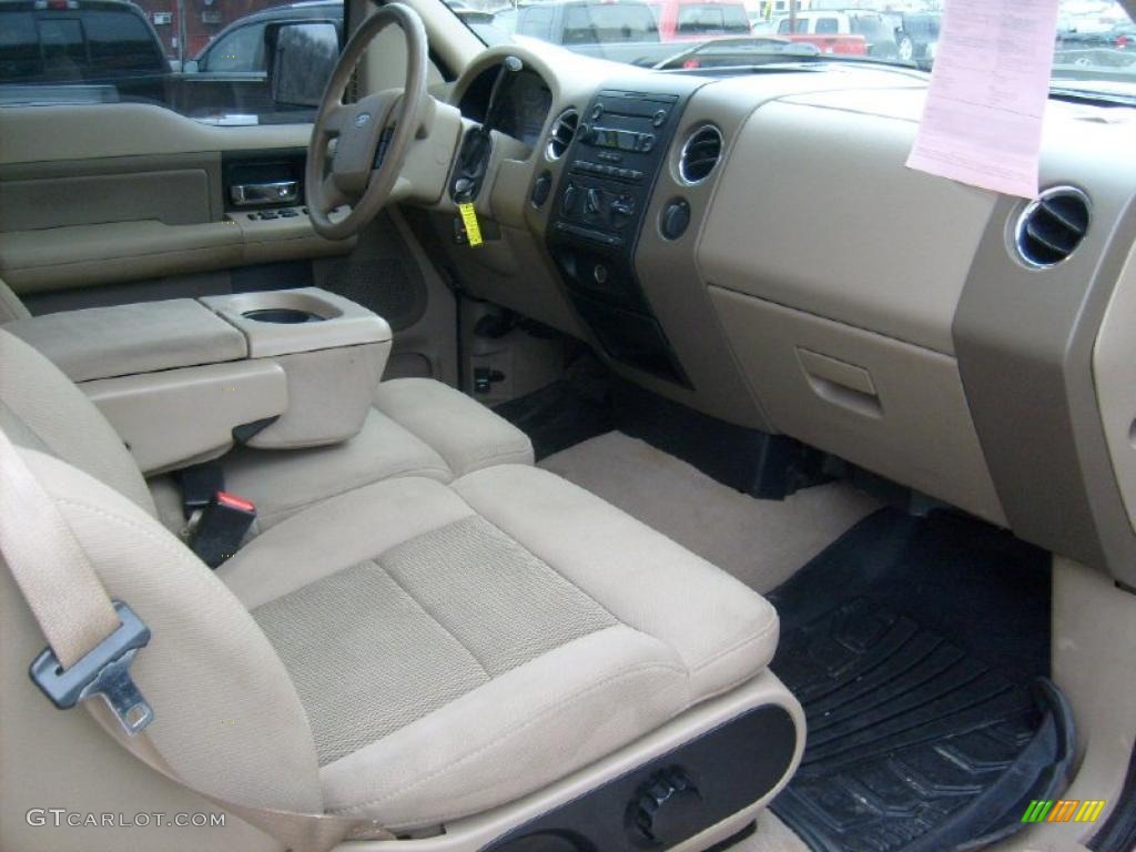 2005 F150 XLT SuperCab 4x4 - Dark Toreador Red Metallic / Tan photo #18