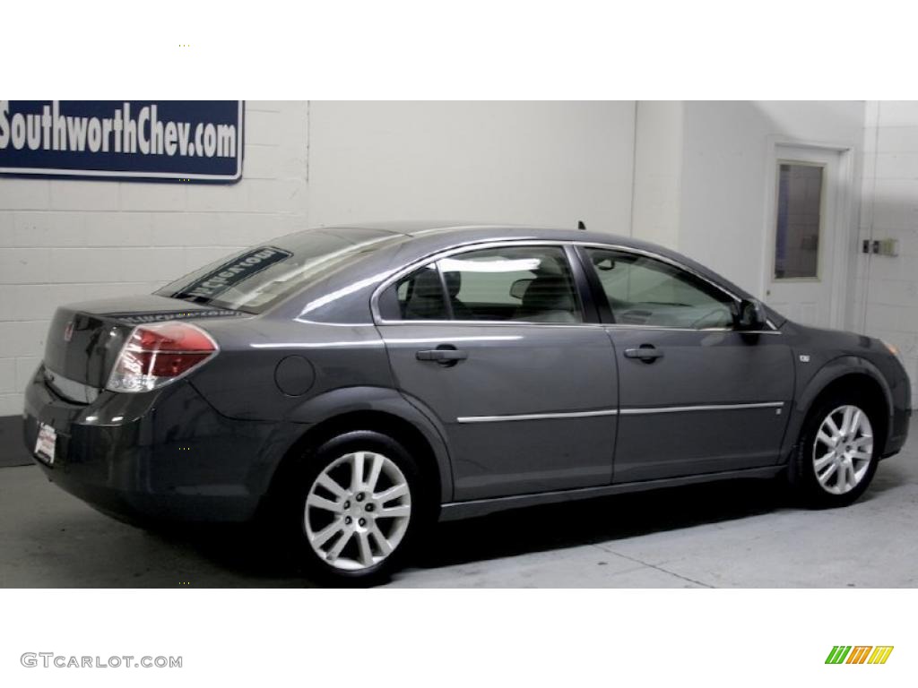 2007 Aura XE - Techno Gray Metallic / Tan photo #1