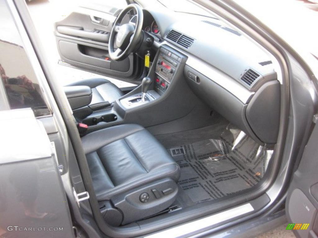 Ebony Interior 2005 Audi A4 3.2 quattro Avant Photo #42145748