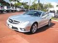 2009 Iridium Silver Metallic Mercedes-Benz SL 550 Roadster  photo #1