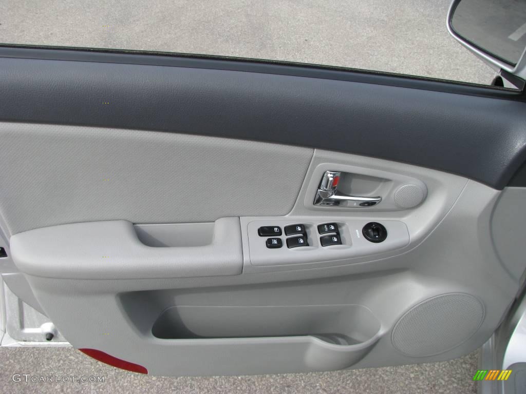 2008 Spectra EX Sedan - Silver / Gray photo #12