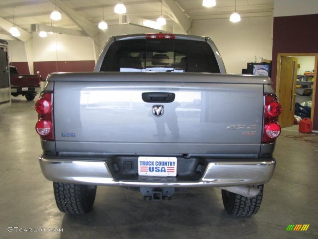 2008 Ram 2500 SXT Mega Cab 4x4 - Mineral Gray Metallic / Medium Slate Gray photo #19