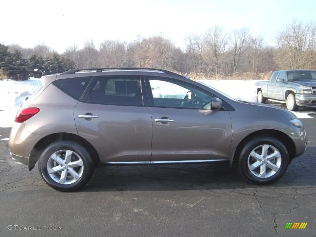 2009 Murano S - Tinted Bronze Metallic / Black photo #8