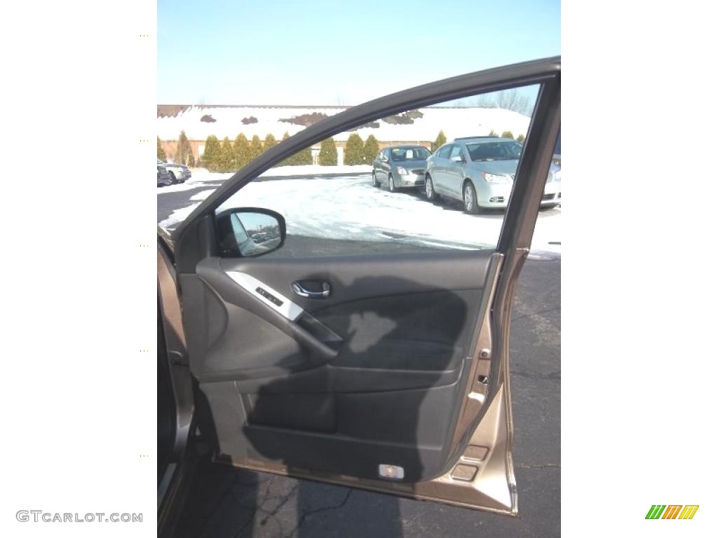 2009 Murano S - Tinted Bronze Metallic / Black photo #20