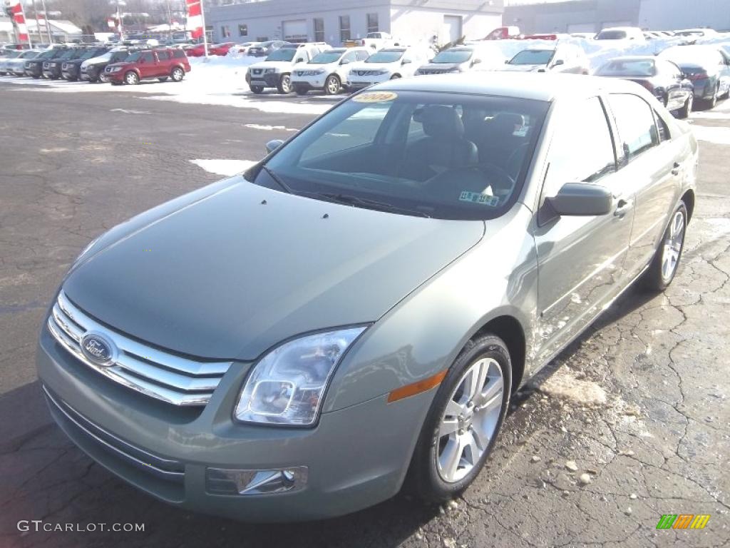 2009 Fusion SEL V6 - Moss Green Metallic / Charcoal Black photo #3