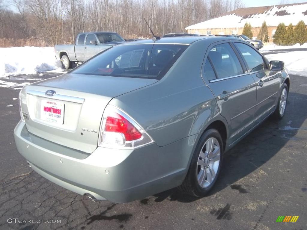 2009 Fusion SEL V6 - Moss Green Metallic / Charcoal Black photo #9