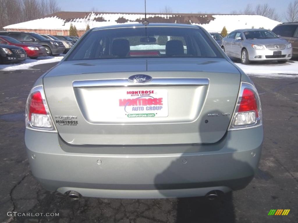 2009 Fusion SEL V6 - Moss Green Metallic / Charcoal Black photo #10