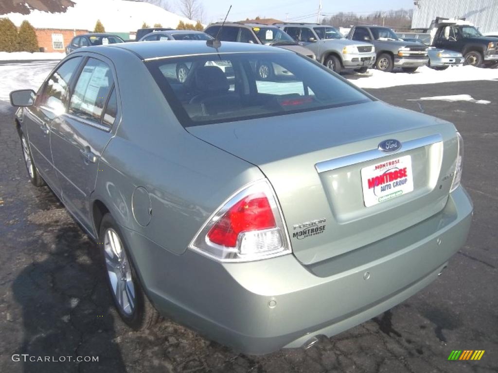 2009 Fusion SEL V6 - Moss Green Metallic / Charcoal Black photo #11