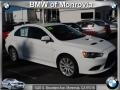 Wicked White Metallic 2010 Mitsubishi Lancer Sportback RALLIART AWD