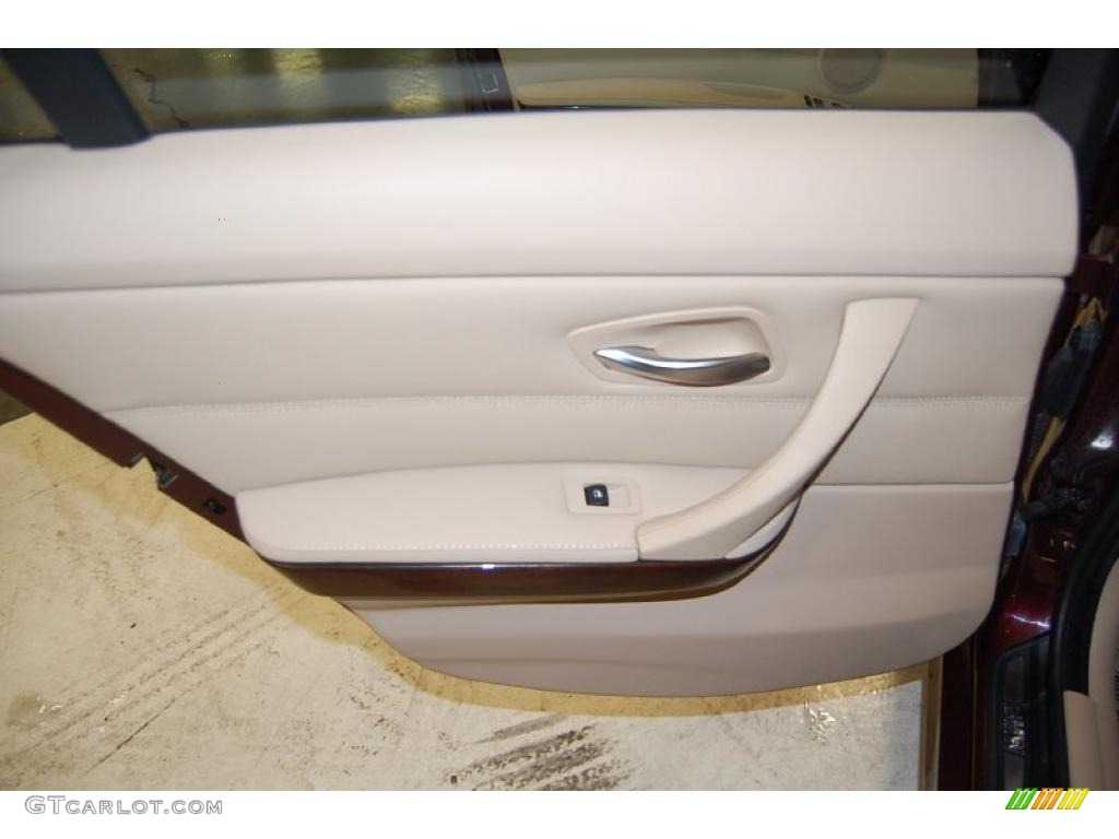 2009 3 Series 328i Sedan - Barbara Red Metallic / Beige photo #28