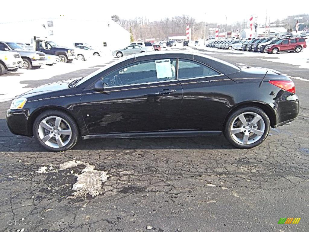 2007 G6 GT Convertible - Black / Ebony photo #1