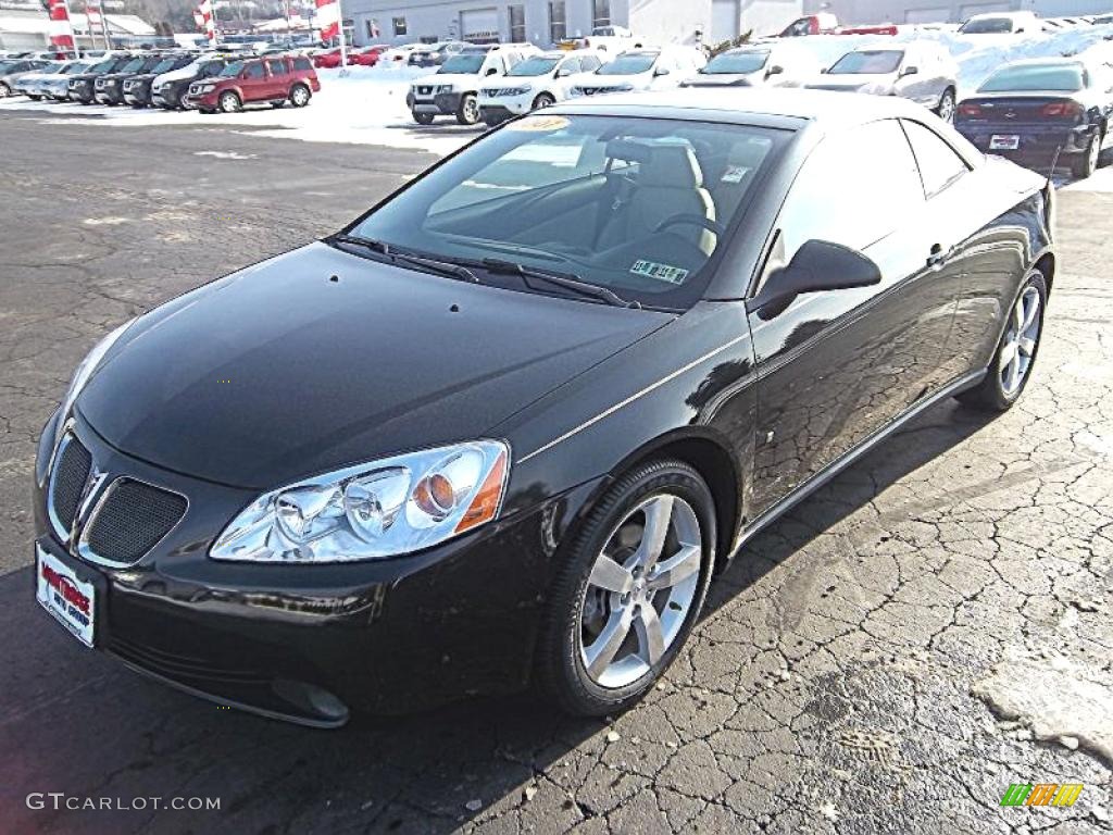 2007 G6 GT Convertible - Black / Ebony photo #3