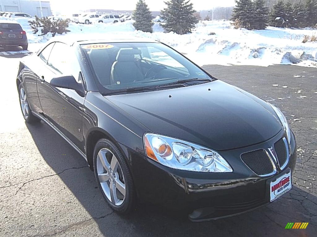 2007 G6 GT Convertible - Black / Ebony photo #5