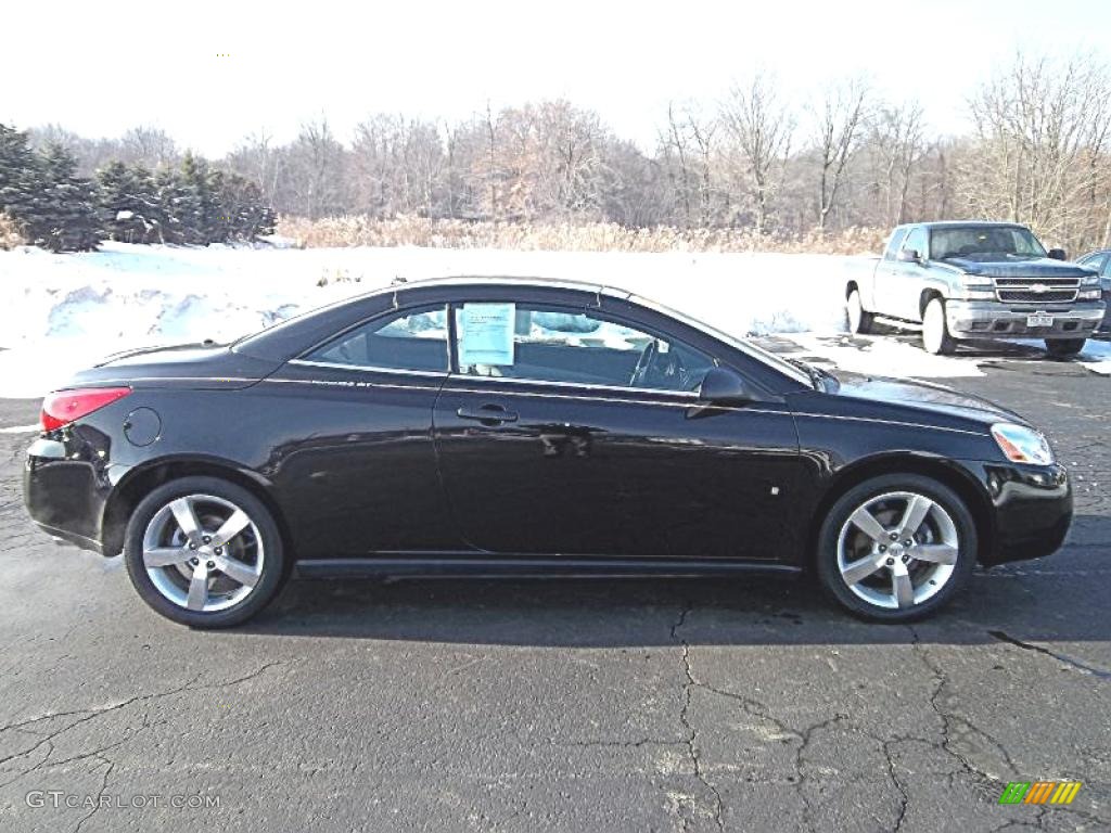2007 G6 GT Convertible - Black / Ebony photo #7