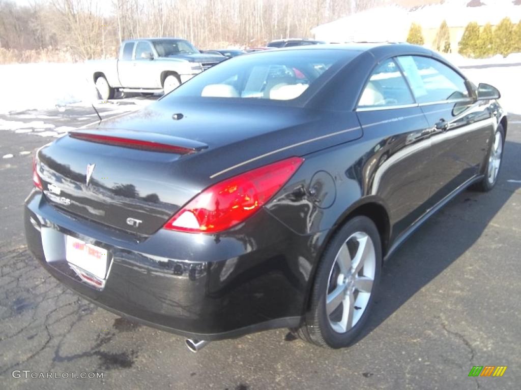 2007 G6 GT Convertible - Black / Ebony photo #9