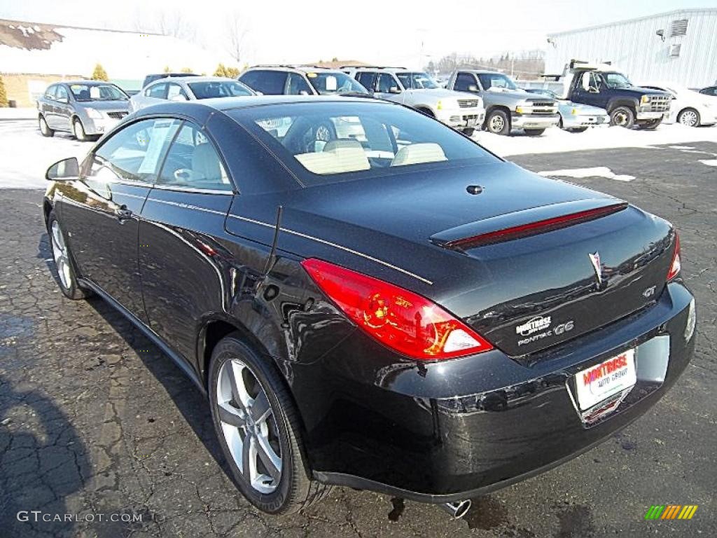 2007 G6 GT Convertible - Black / Ebony photo #11