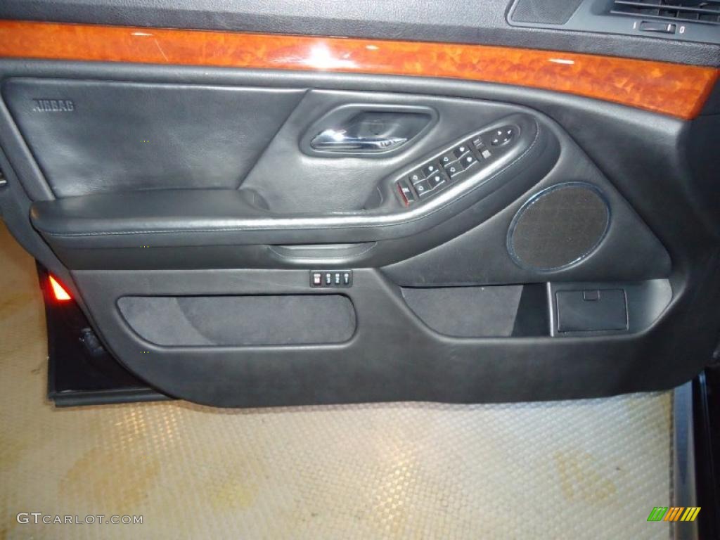 2000 BMW M5 Standard M5 Model Black Door Panel Photo #42152088