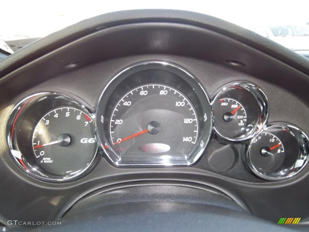 2007 G6 GT Convertible - Black / Ebony photo #32