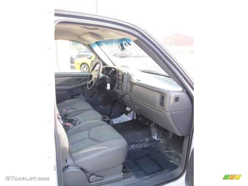 2003 Silverado 1500 Regular Cab - Summit White / Dark Charcoal photo #5